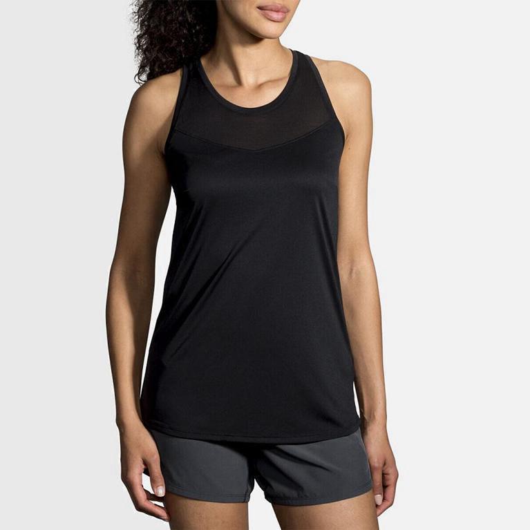 Brooks Stealth Mujer Camiseta Sin Mangas - Grises (1530PQCSV)